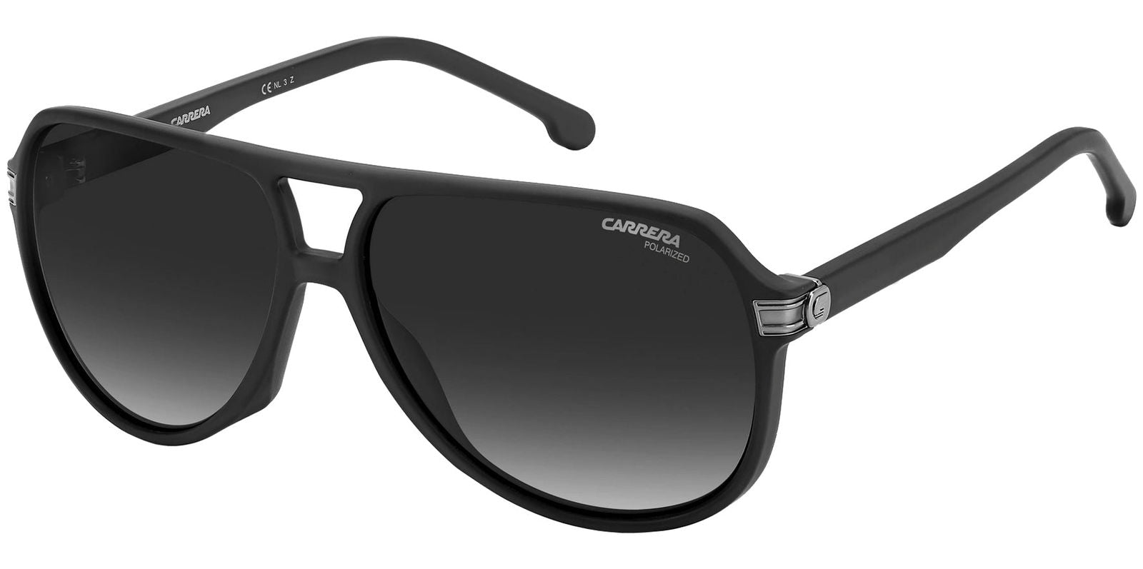 Carrera Polarized Matte Black Navigator w/ Gradient Lens - - Eyedictive