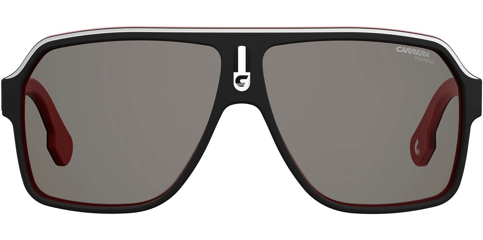 Carrera Polarized Matte Black Oversize Square Sport -  - Eyedictive