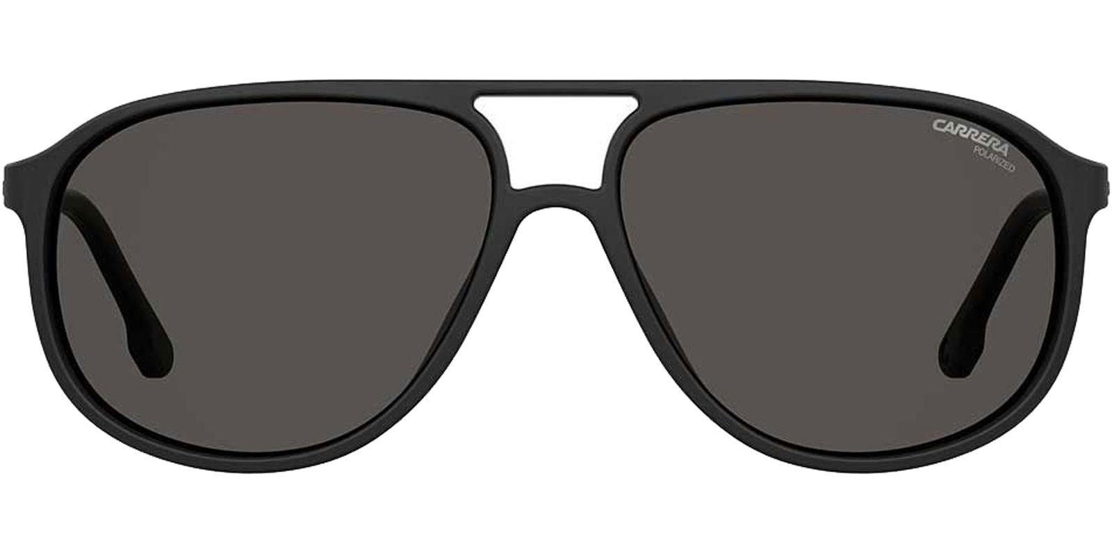 Carrera Polarized Matte Black Pilot - - Eyedictive