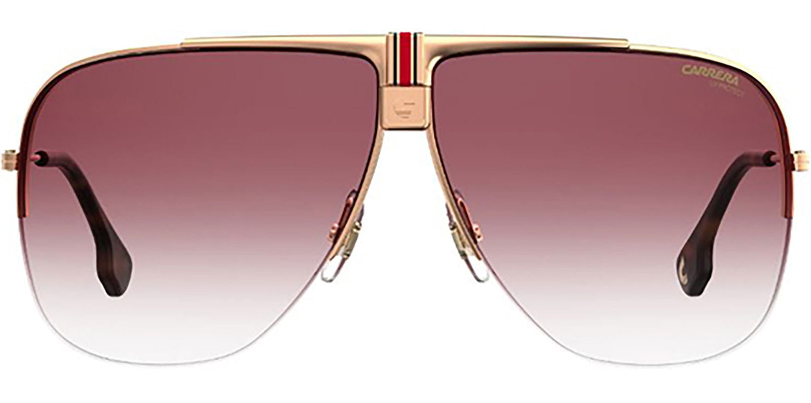 Carrera Semi-Rimless Classic Gradient Aviator - - Eyedictive