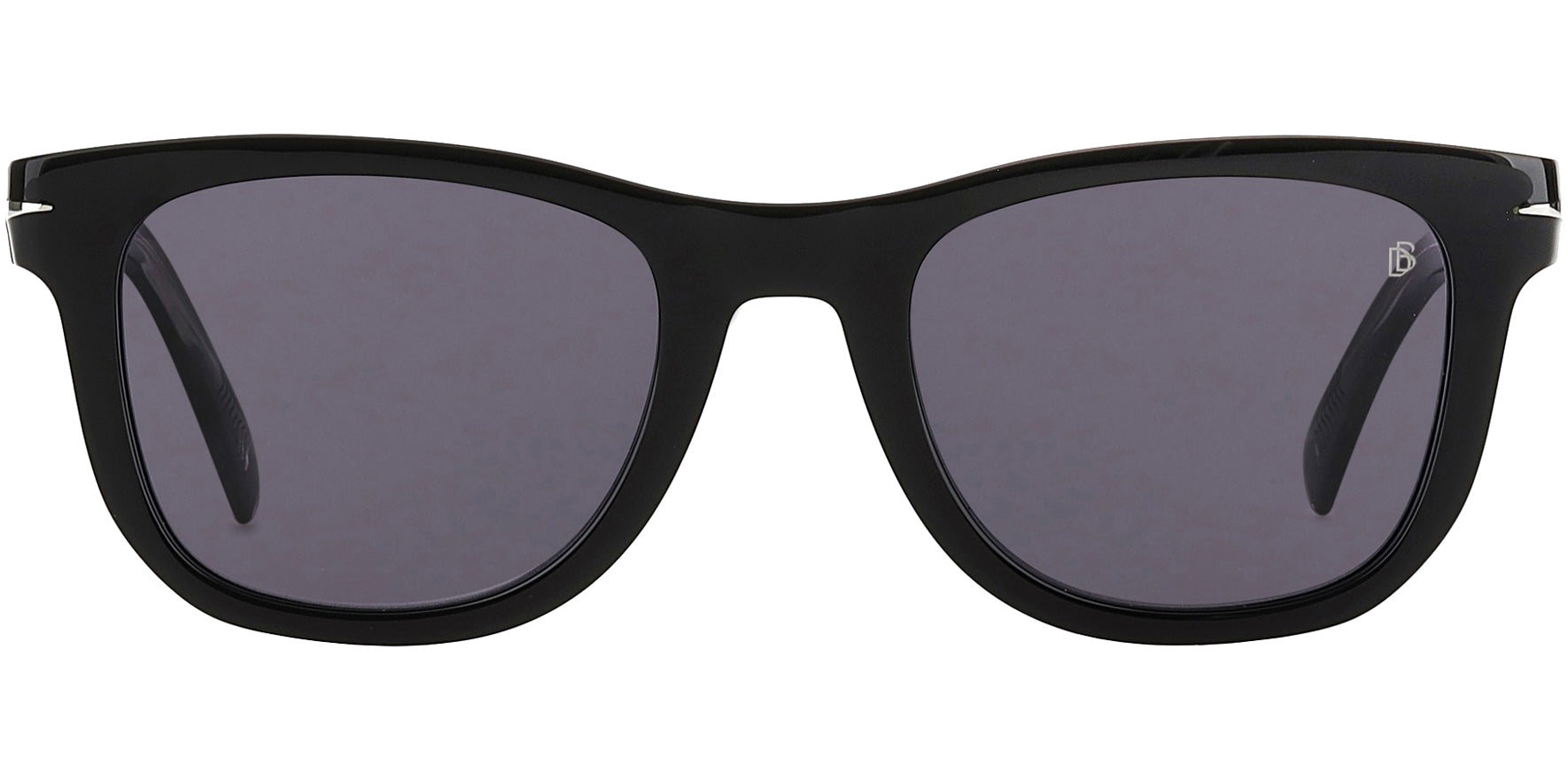 David Beckham Polarized Black Soft Square