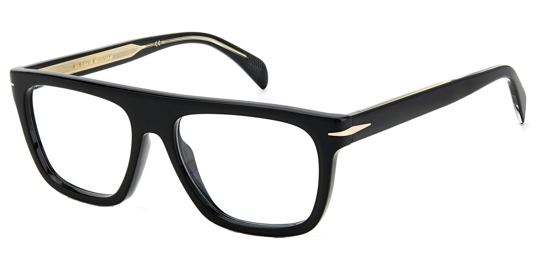 David Beckham Flat Top Square Eyeglass Frames