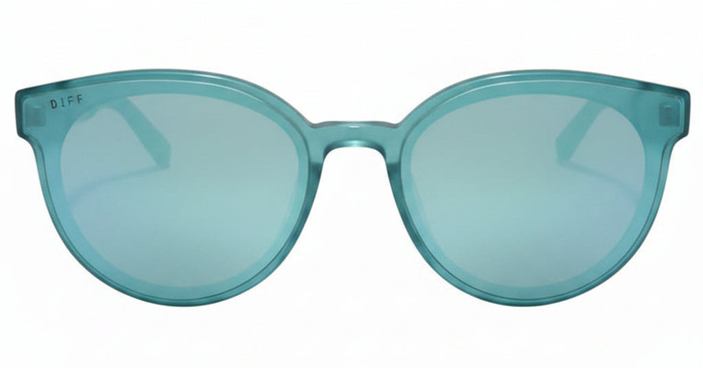 Diff Gemma Oversized Cat-Eye w/ Mirror Lens