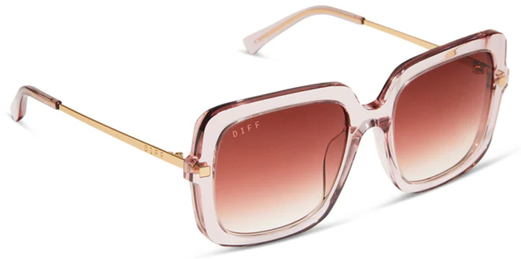 Diff Sandra Oversize Square w/ Gradient Lens