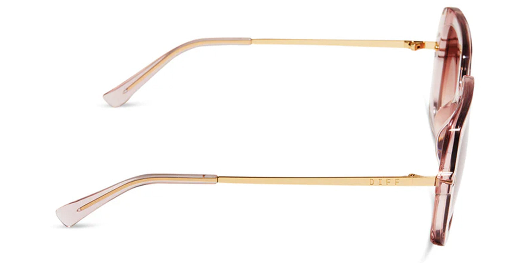 Diff Sandra Oversize Square w/ Gradient Lens