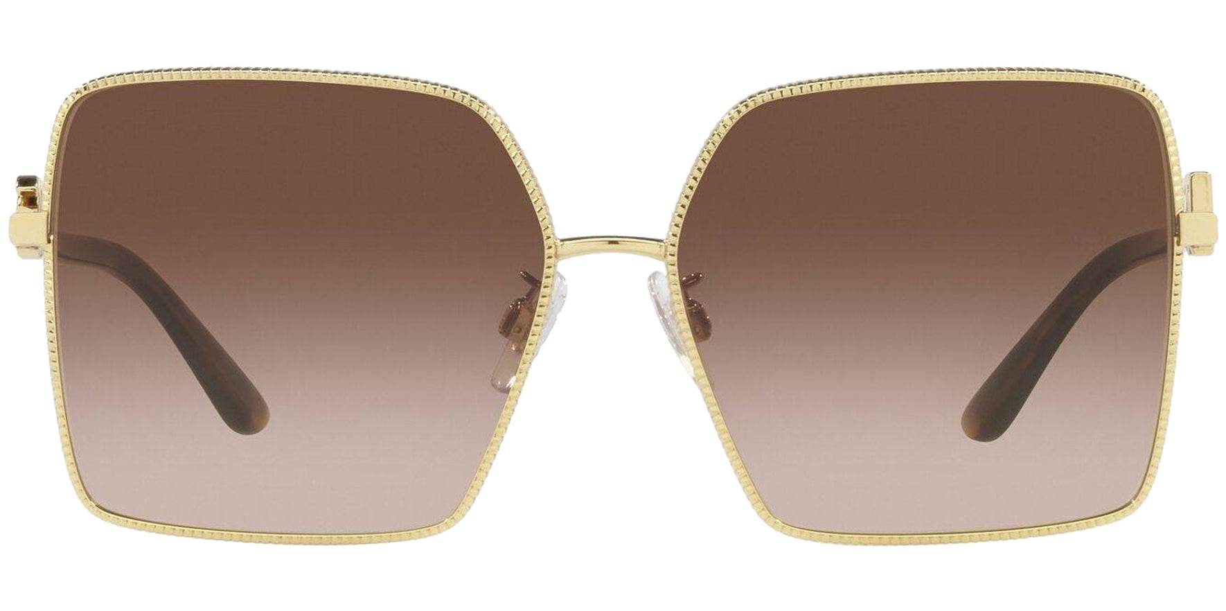Dolce & Gabbana Gold-Tone Squared Butterfly - Eyedictive