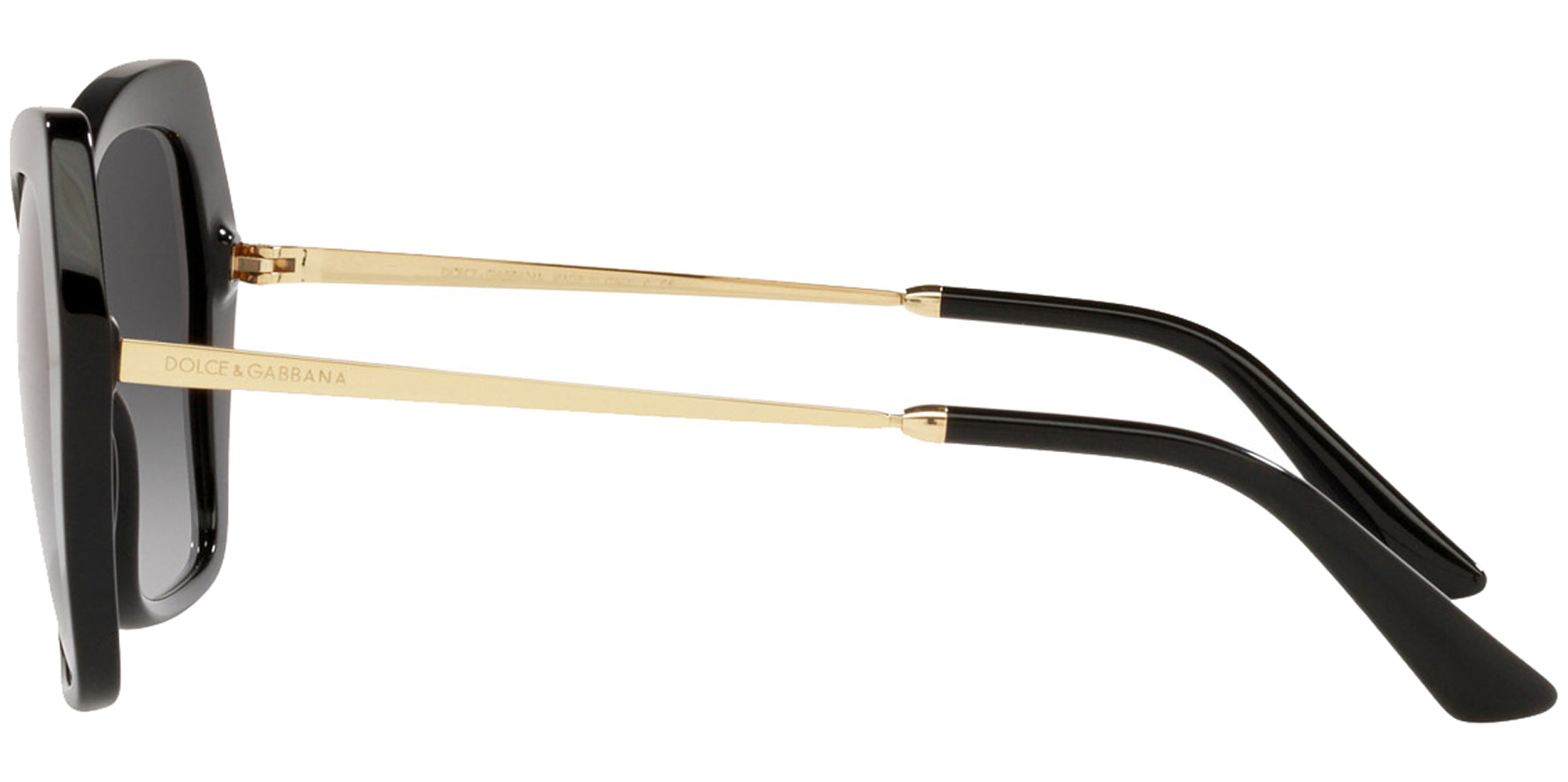 Dolce & Gabbana Black Butterfly w/ Gradient Lens - Eyedictive