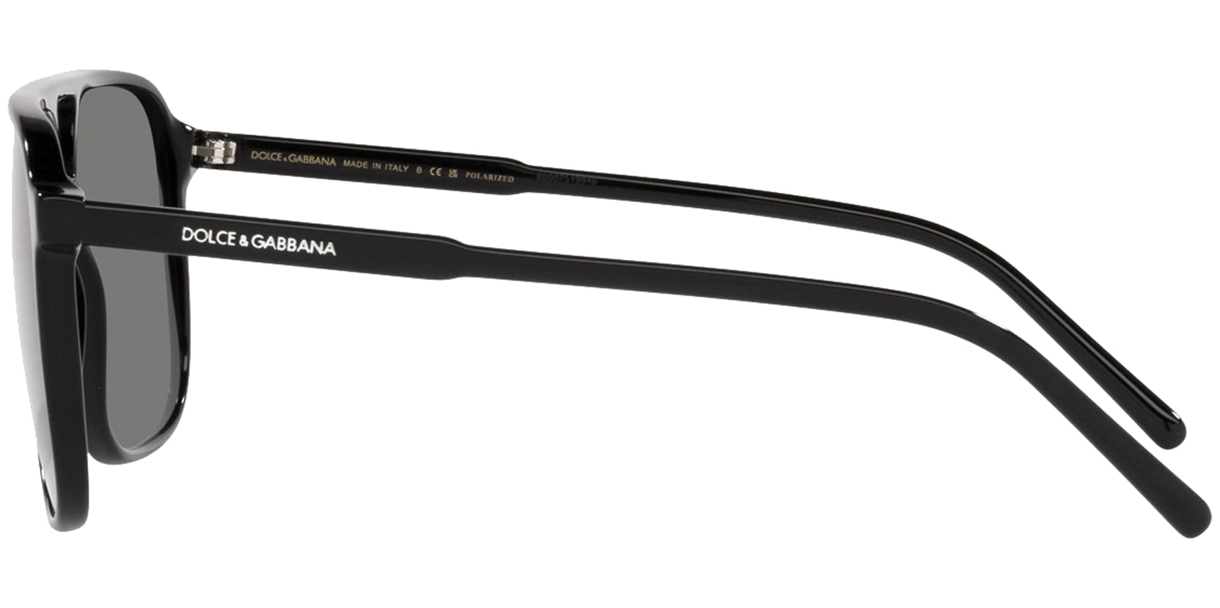 Dolce & Gabbana Polarized Black Navigator - Eyedictive
