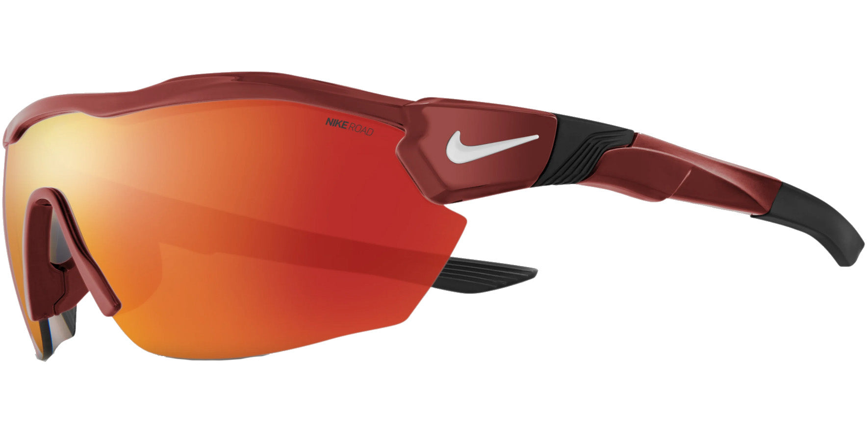 Nike Show X3 Elite Semi-Rimless Shield w/ Road Tint Mirrored Lens