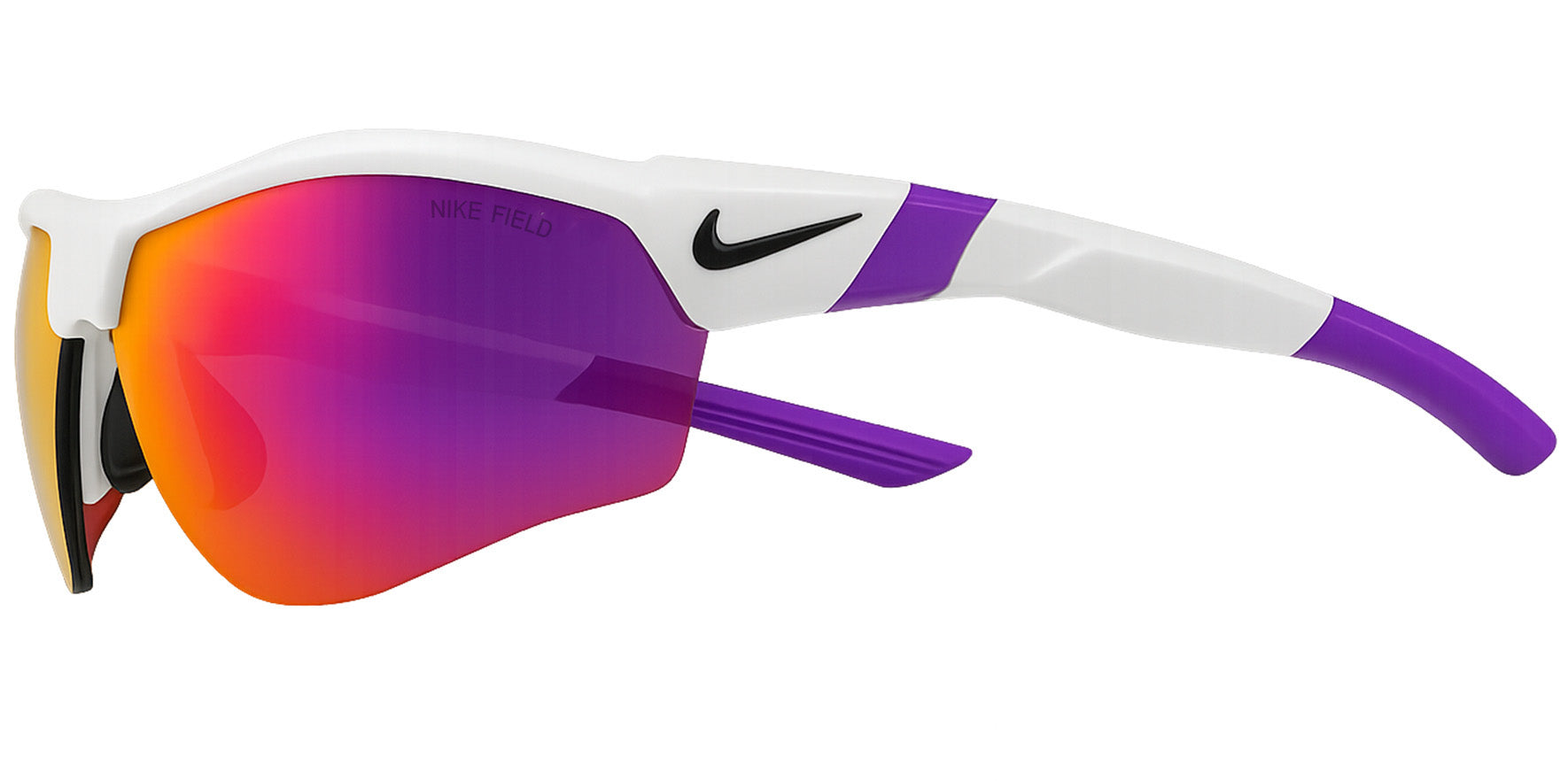 Nike Show X3 Half-Rim Rectangular w/ Field Tint Mirrored Lens