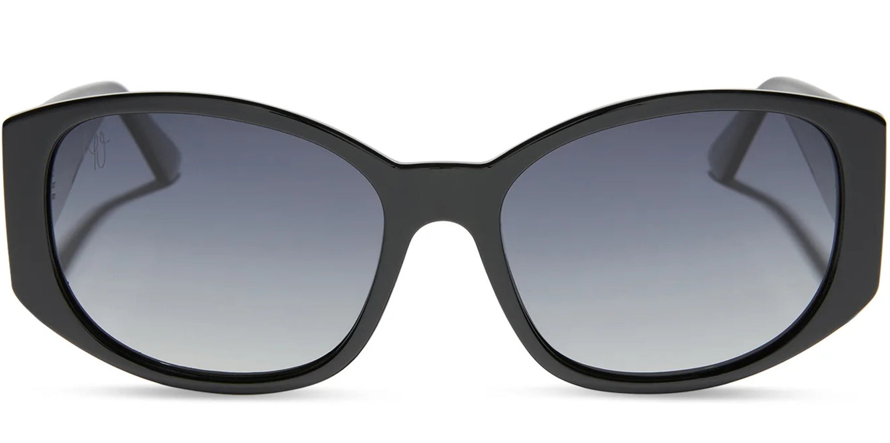 Dime Powerhouse Polarized Black Oval w/ Gradient Lens