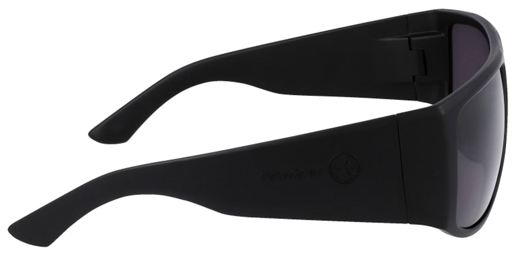 Dragon Alliance Fin Polarized Wide Temple Wrap w/ Luma Lens - Eyedictive