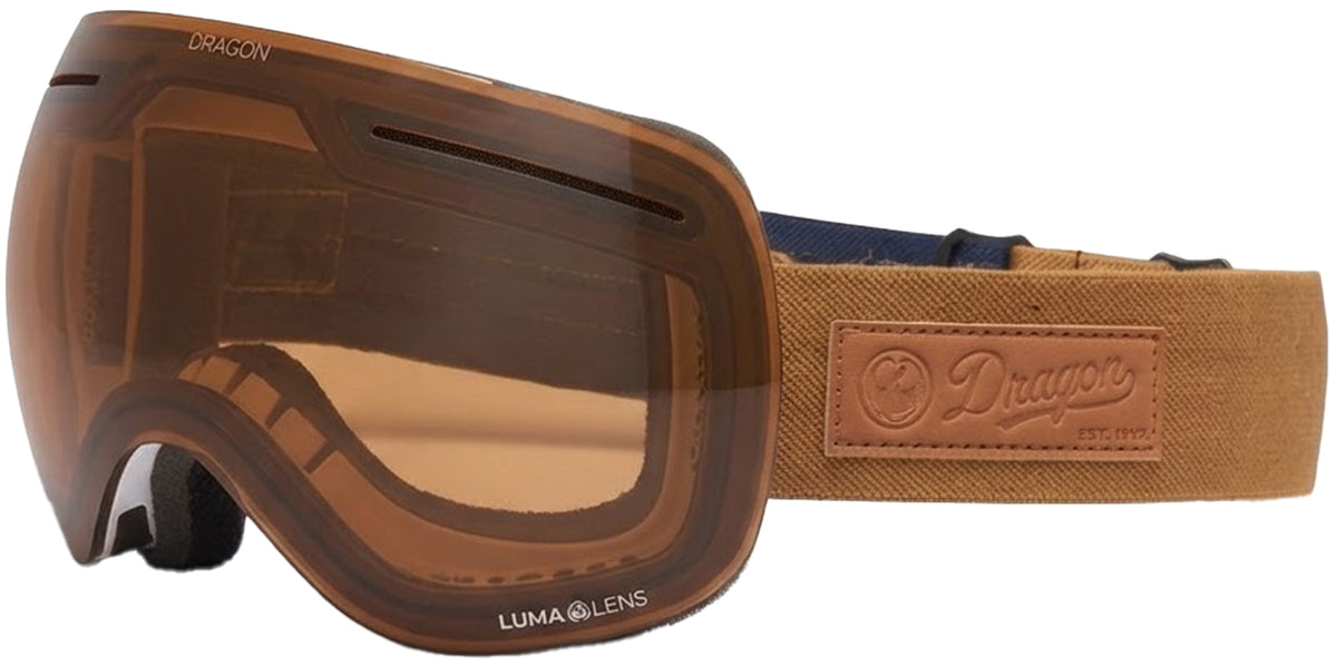 Dragon Alliance X1 Frameless Snow Goggles w/ Bonus Lens