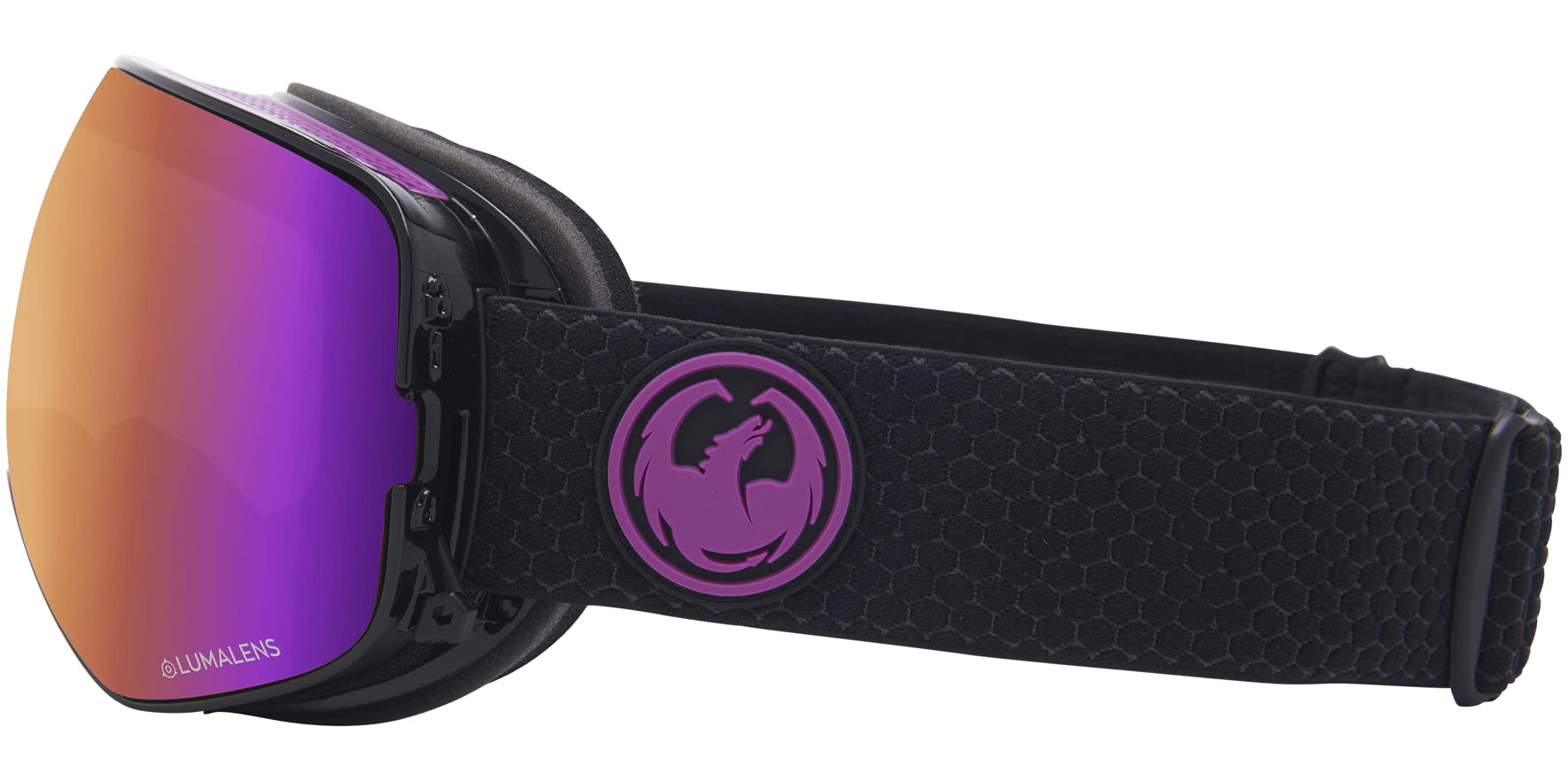 Dragon Alliance X2S LumaLens Black Snow Googles w/ Bonus Lens