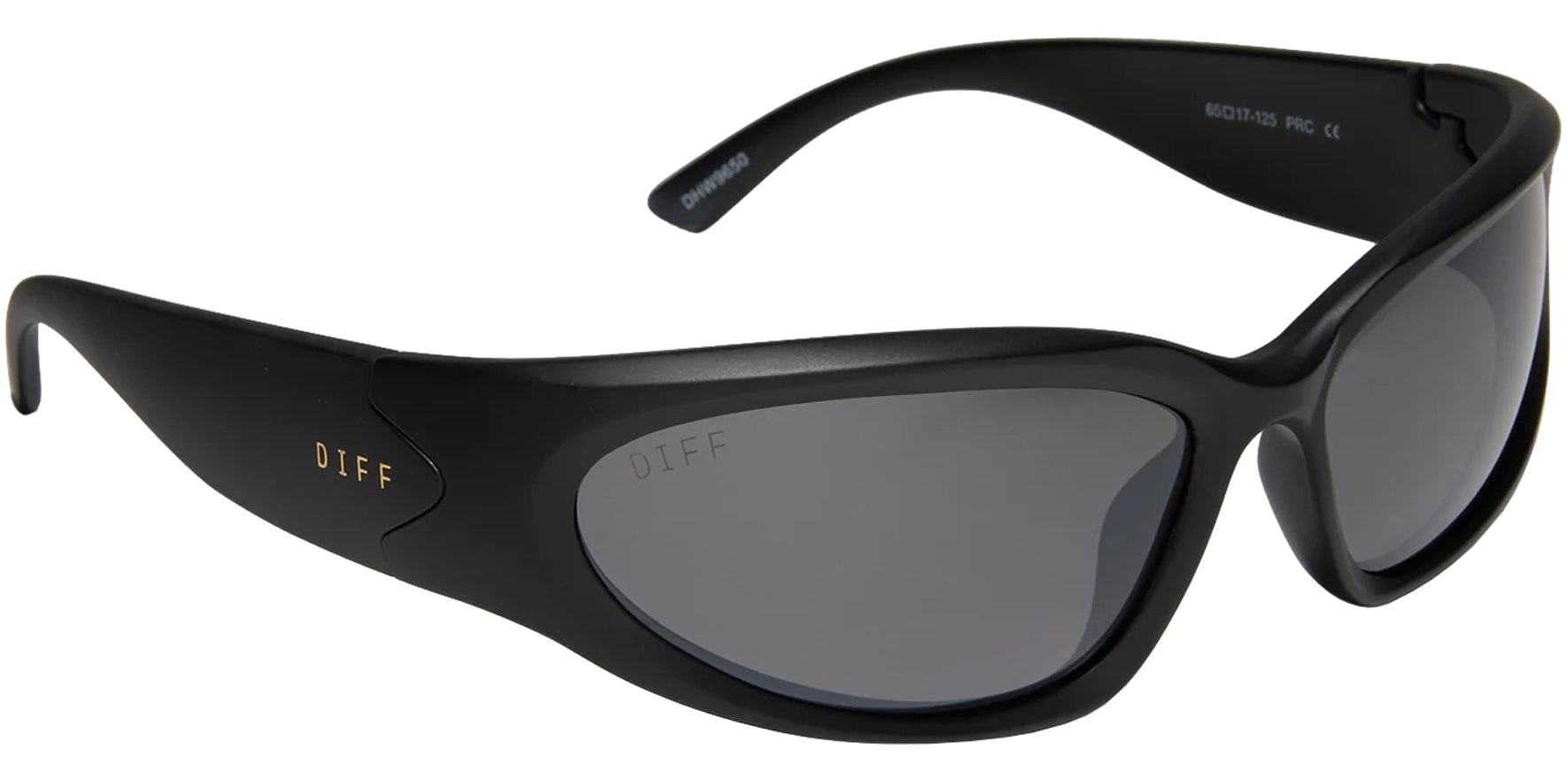 Diff Side Out Polarized Wrap w/ Mirror Lens