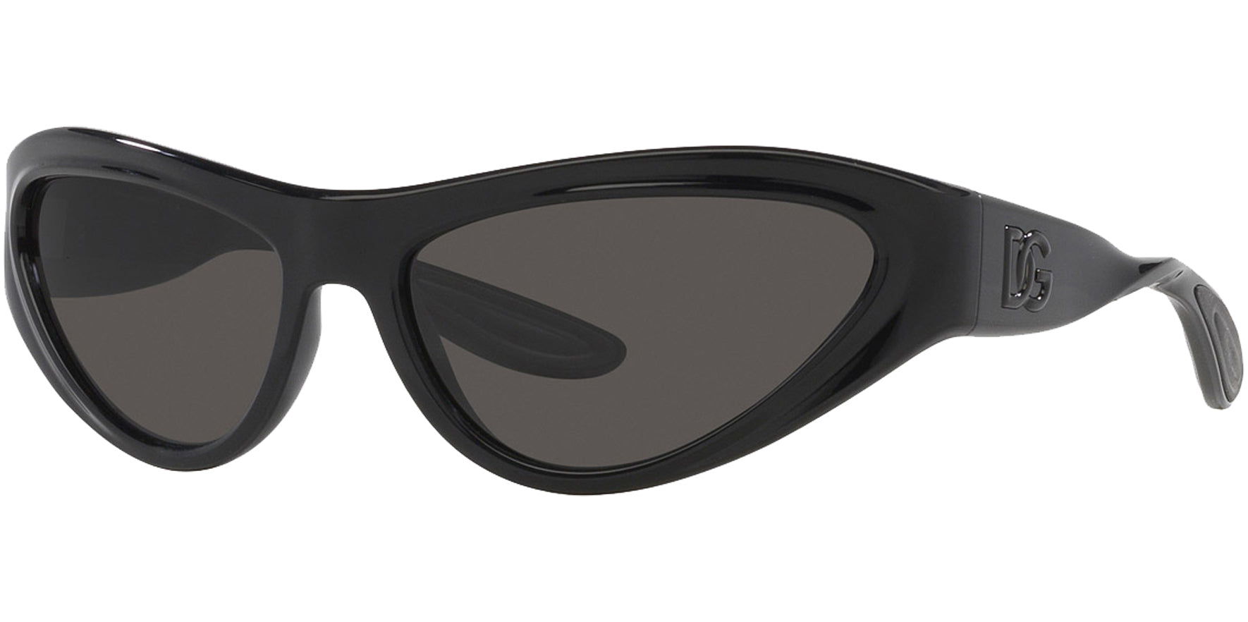 Dolce & Gabbana Women's Black Cat Eye Wrap