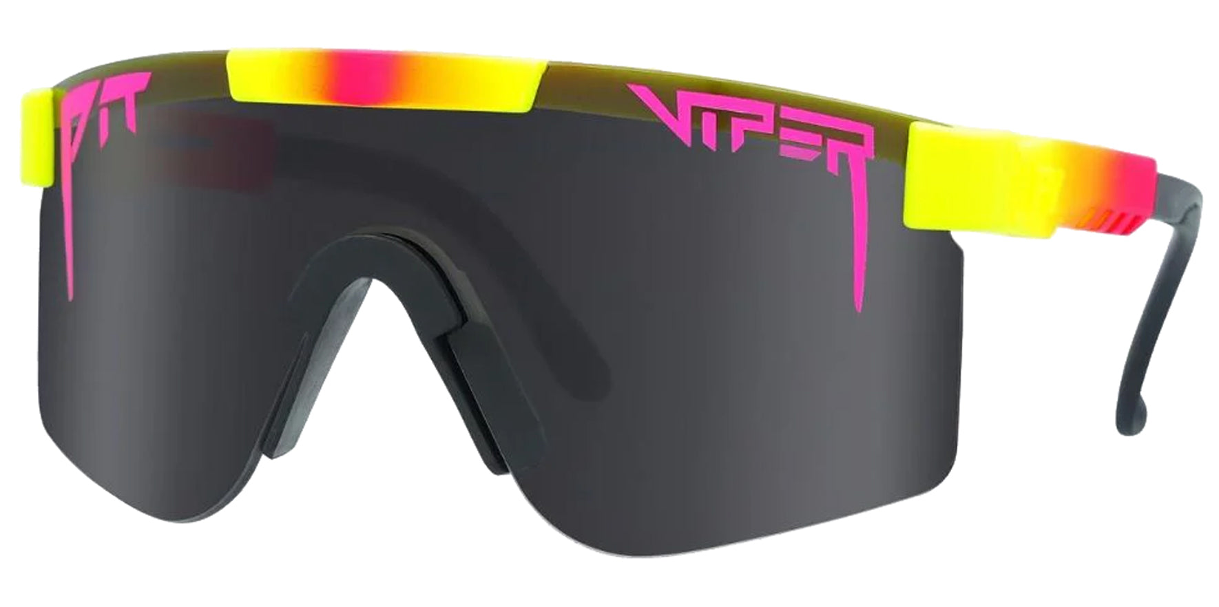 Pit Viper The Italo Double Wide Polarized Shield w/ Adjustable Temples