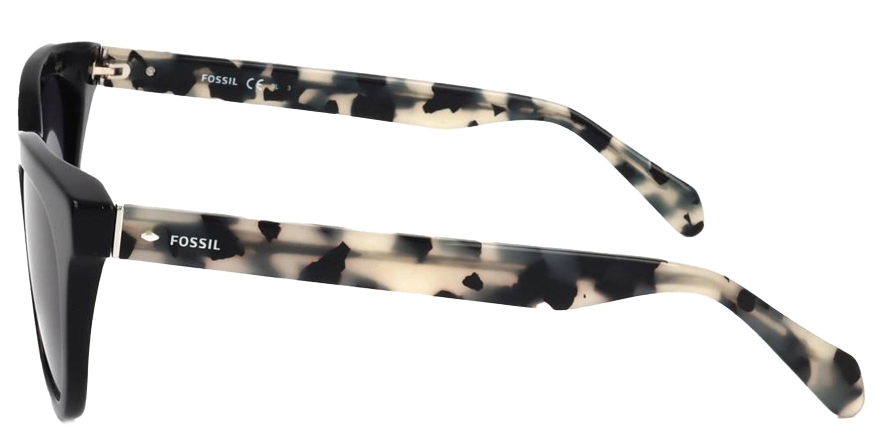Fossil Black Vintage Style Round - Eyedictive