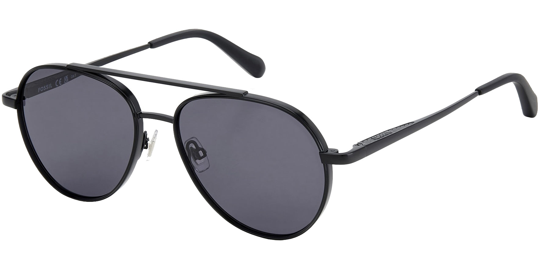 Fossil Aviator w/ Slim Temples