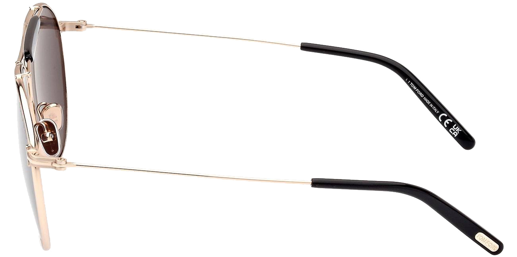 Tom Ford Raphael Rose Gold-Tone Aviator - Eyedictive