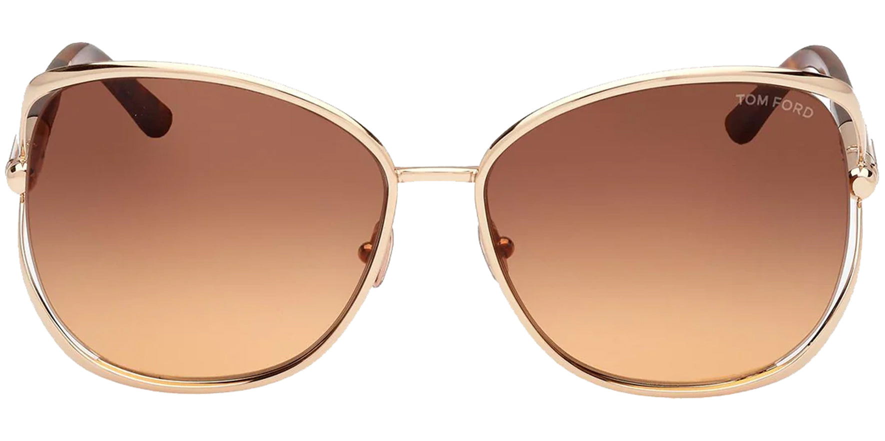 Tom Ford Marta Oversized Metal Butterfly - Eyedictive