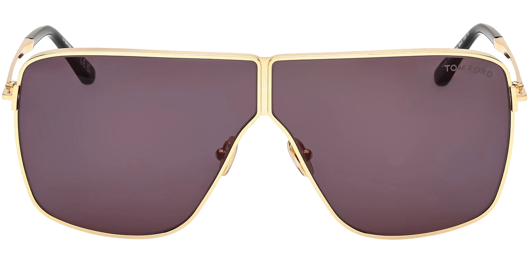 Tom Ford Huxley Oversized Navigator Sunglasses