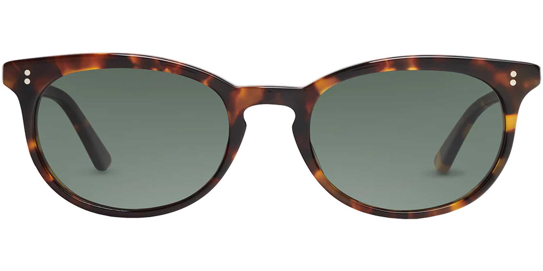Salt Optics Garland Polarized Oval Sunglasses w/ Key-Hole Nose Bridge