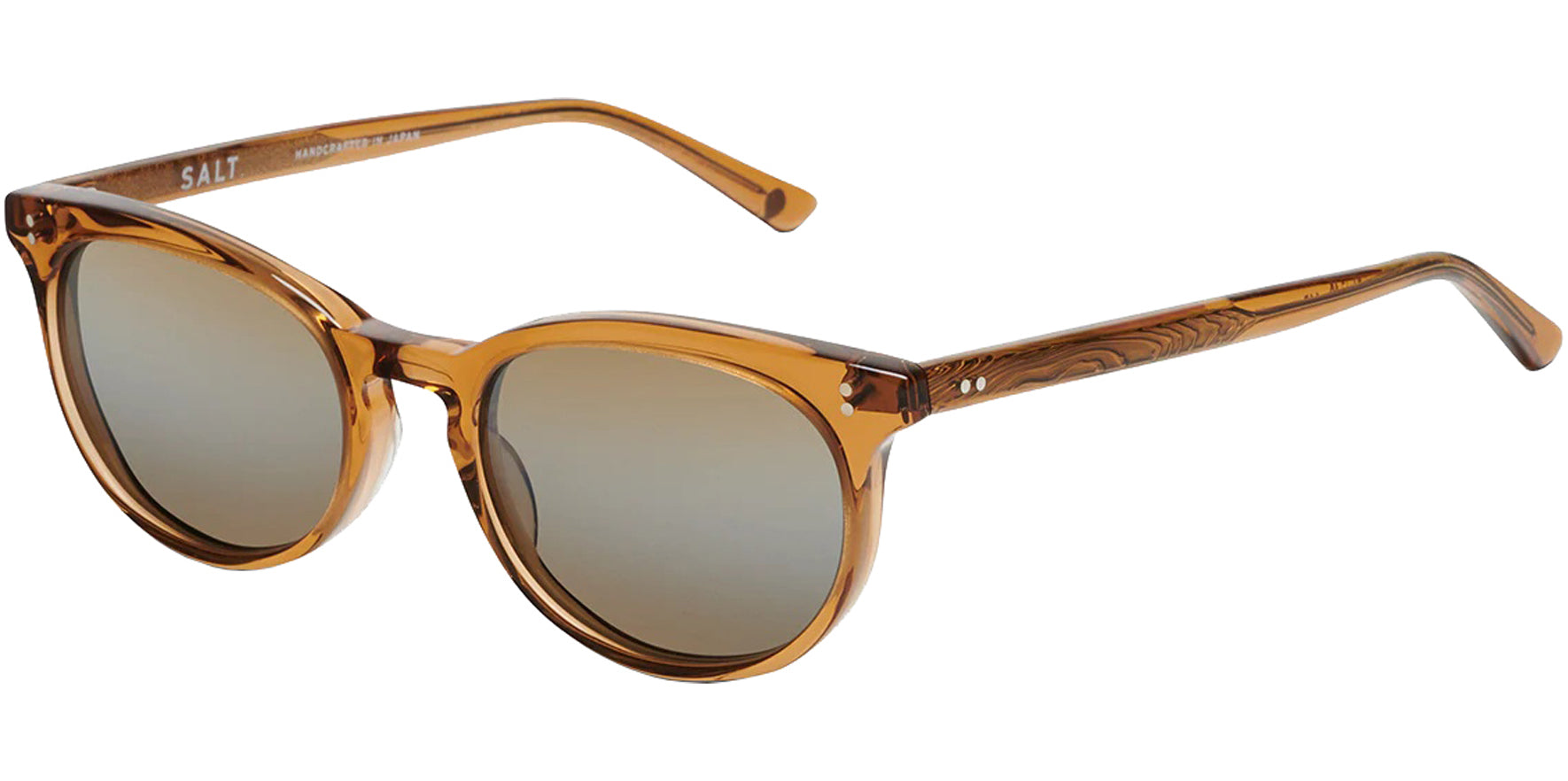 Salt Optics Garland Polarized Vintage Style Oval w/ Glass Lens