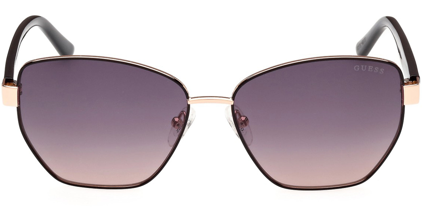 Guess Geometric Cat Eye w/ Gradient Lens