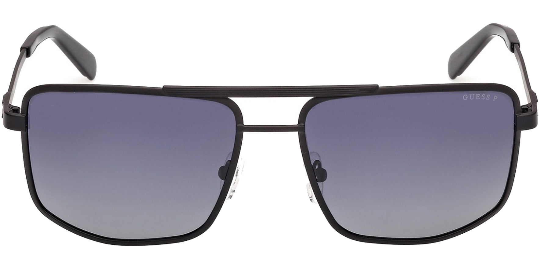 Guess Polarized Black Navigator w/ Gradient Lens