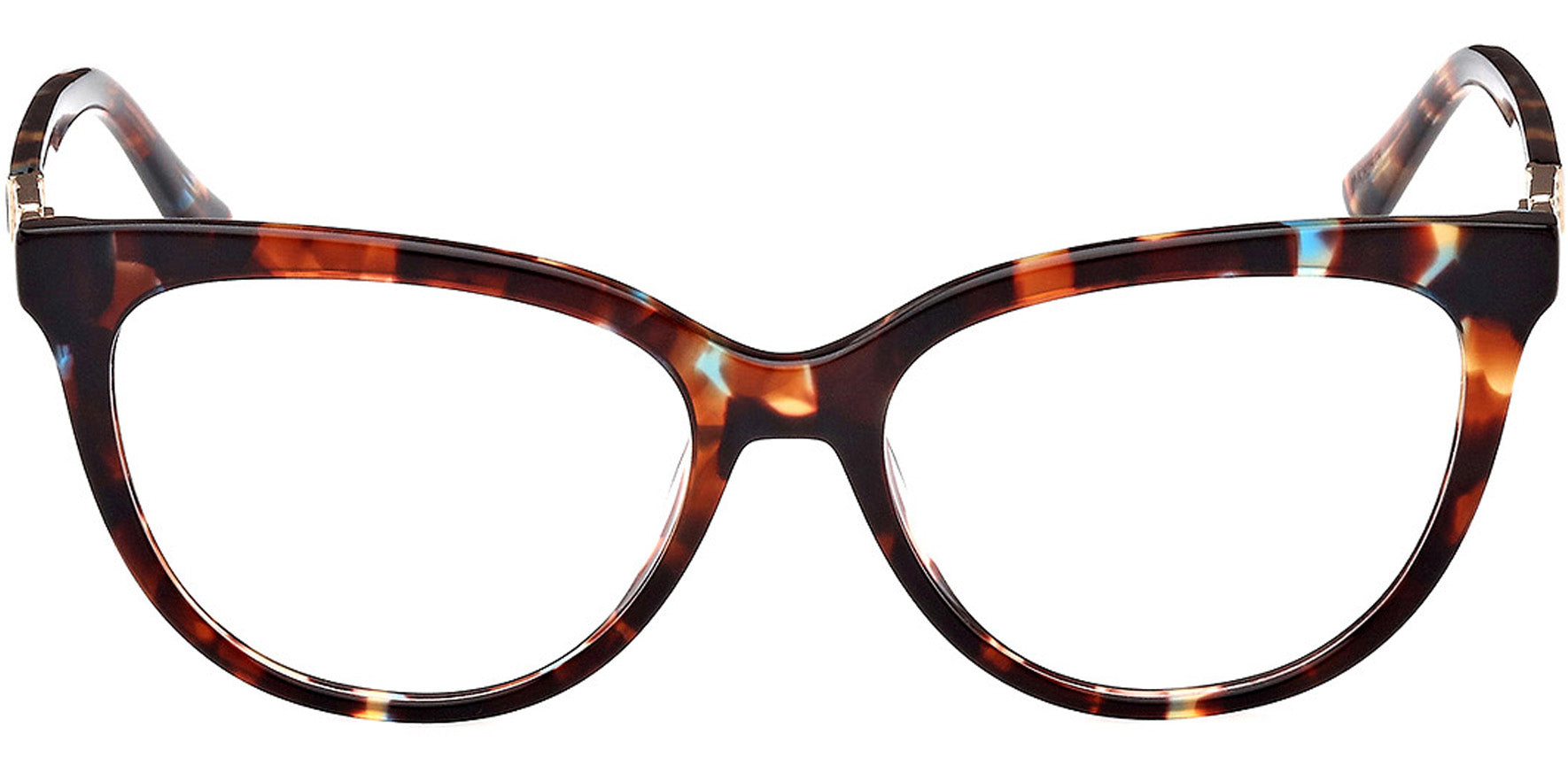 Guess Rounded Cat-Eye Eyeglass Frames
