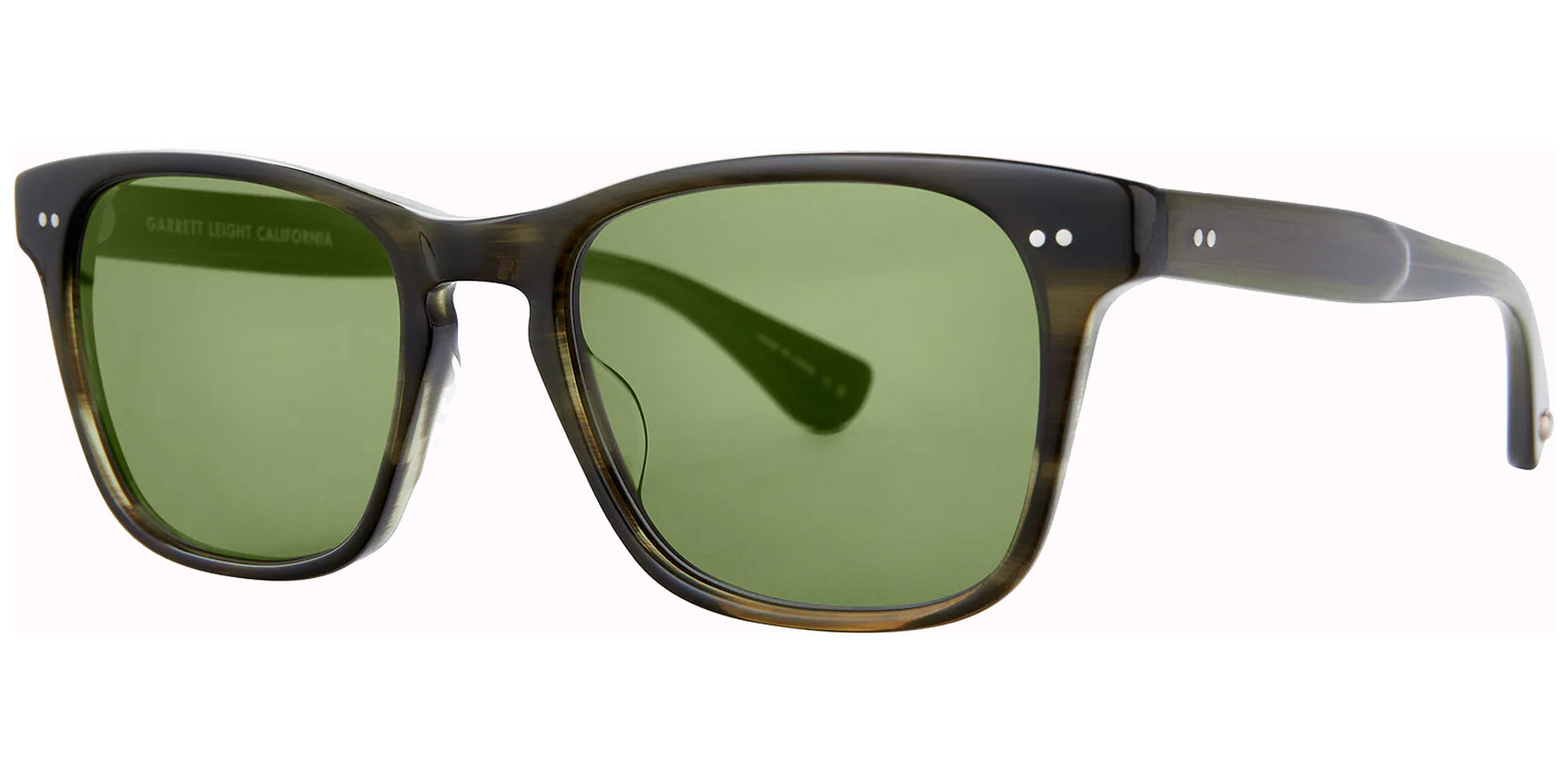 Garrett Leight Torrey Sun Square w/ Steel Hinges