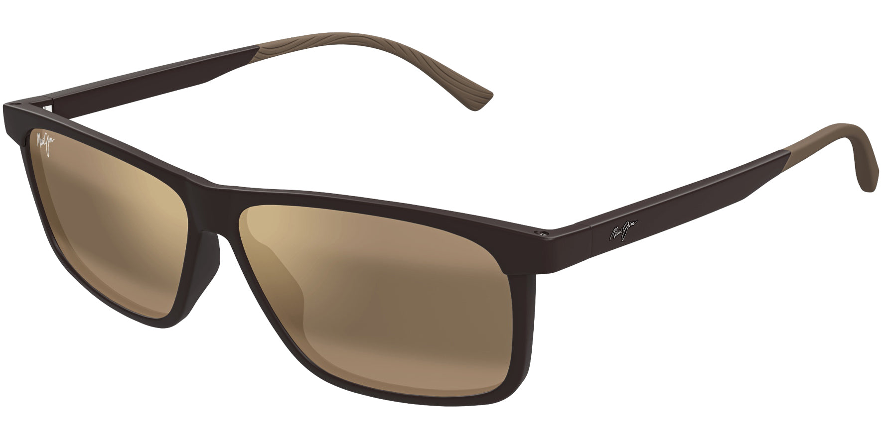 Maui Jim Pulama Polarized Rectangle w/ Glass Lens