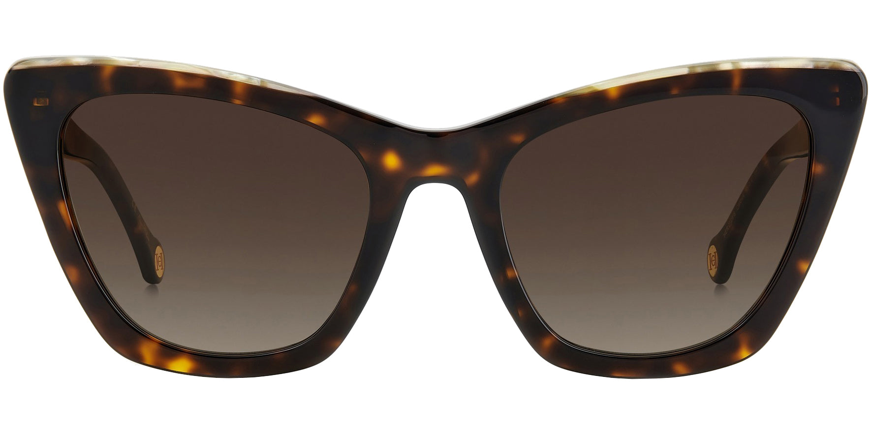 Carolina Herrera Havana White Cat Eye w/ Gradient Lens