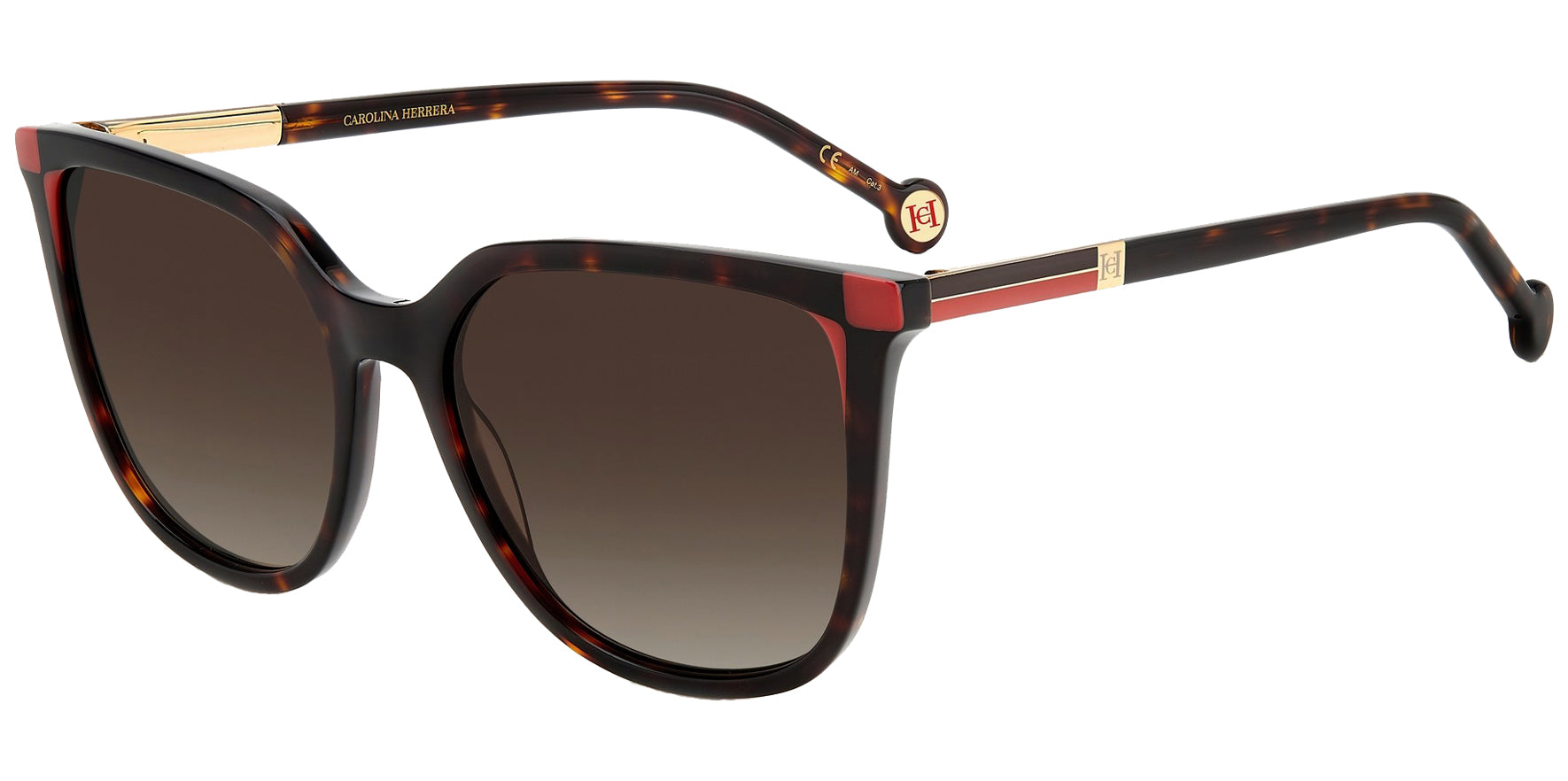 Carolina Herrera Soft Square w/ Gradient Lens