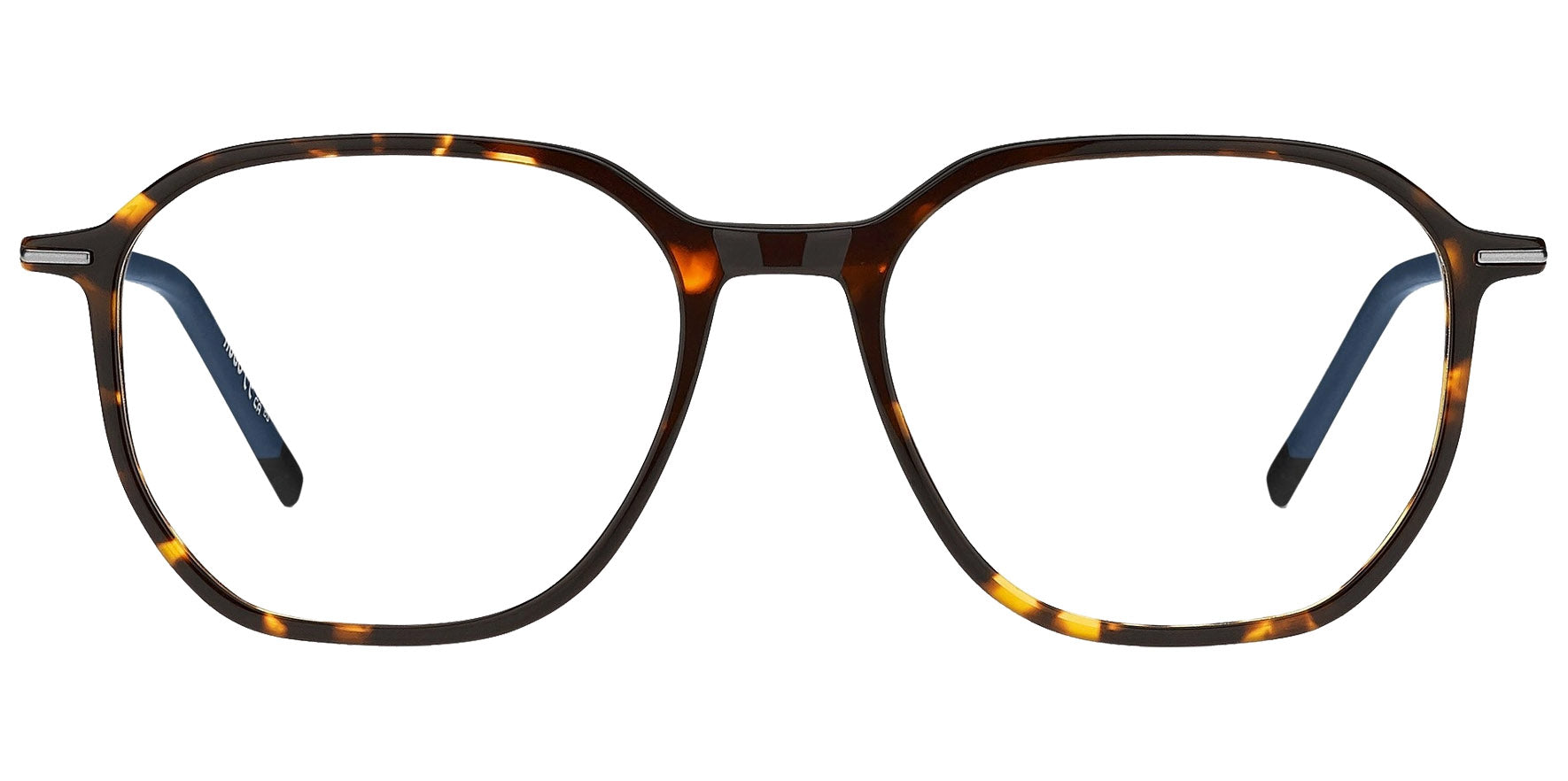 Hugo Boss Geometric Square Eyeglasses