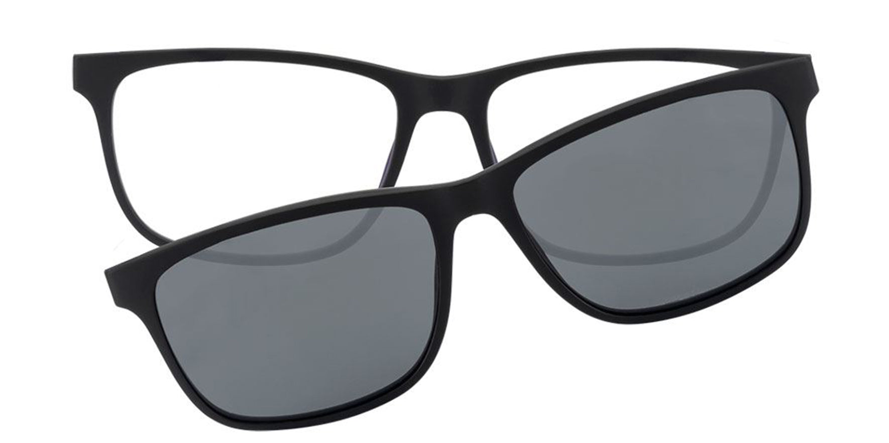 HyperX Spectre React Blue Light Blocking Gaming/Computer Glasses w/ Polarized Clip-Ons - Eyedictive