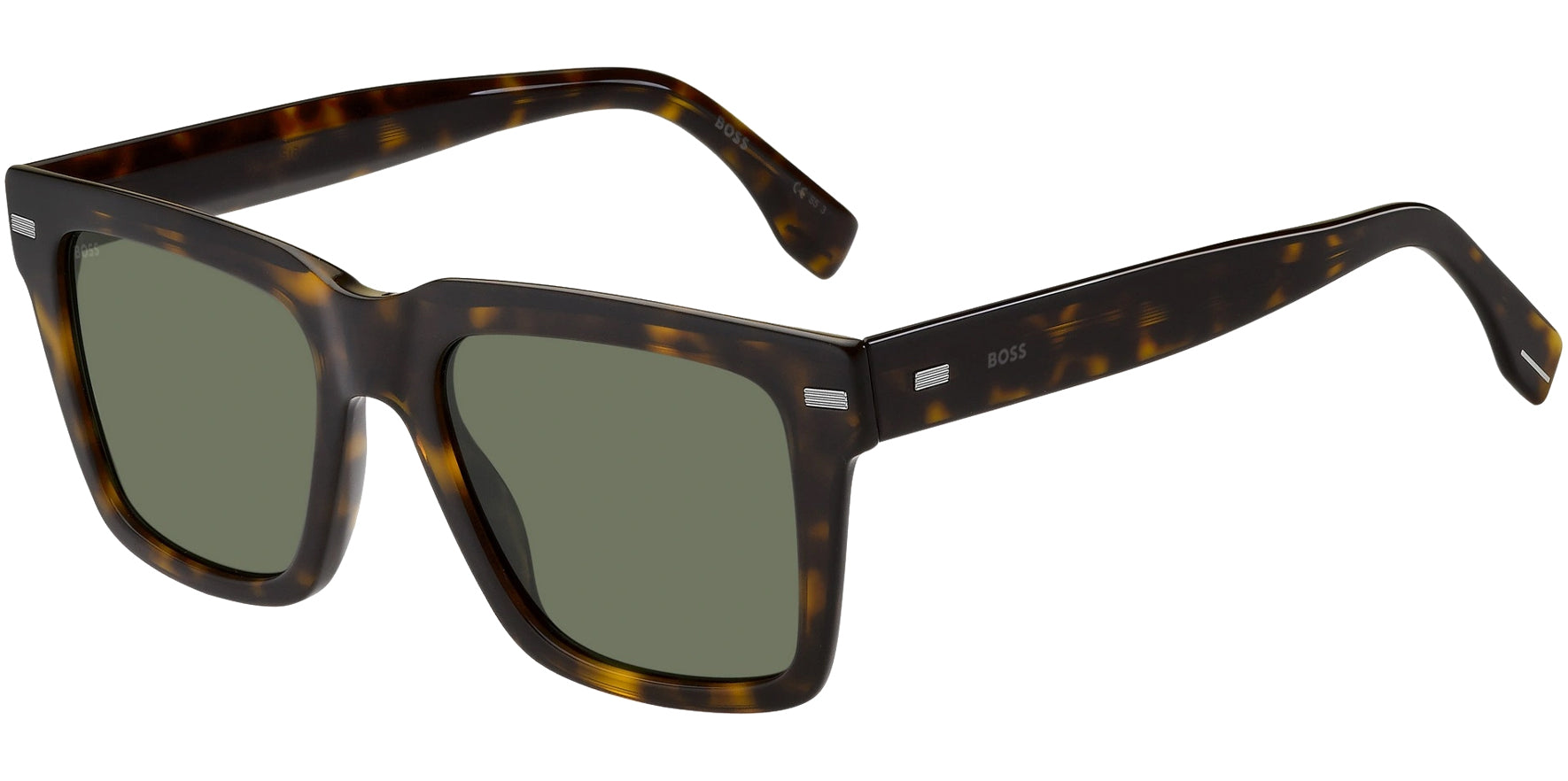 Hugo Boss Havana Flat-Top Square