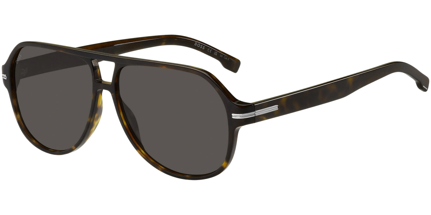 Hugo Boss Havana Pilot w/ Steel Hinges