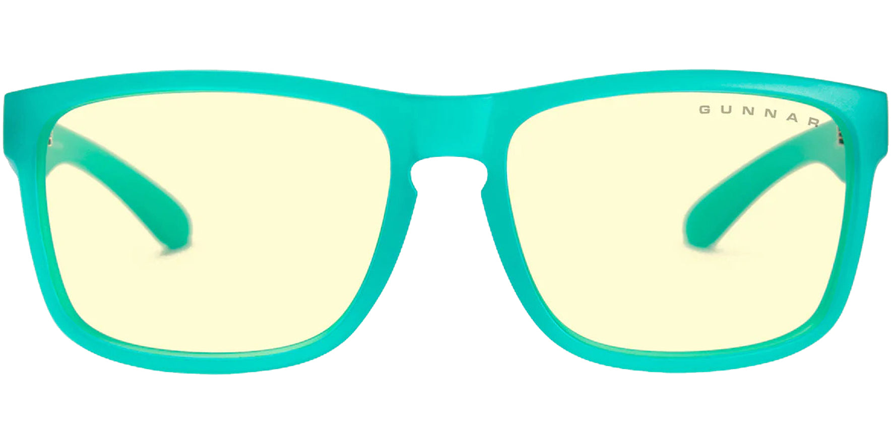 Gunnar Intercept Emerald Square Computer/Gaming Glasses w/ Gunnar Focus Lens