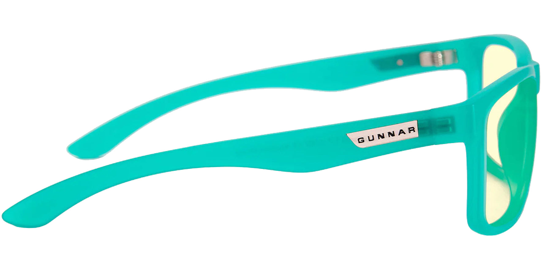 Gunnar Intercept Emerald Square Computer/Gaming Glasses w/ Gunnar Focus Lens