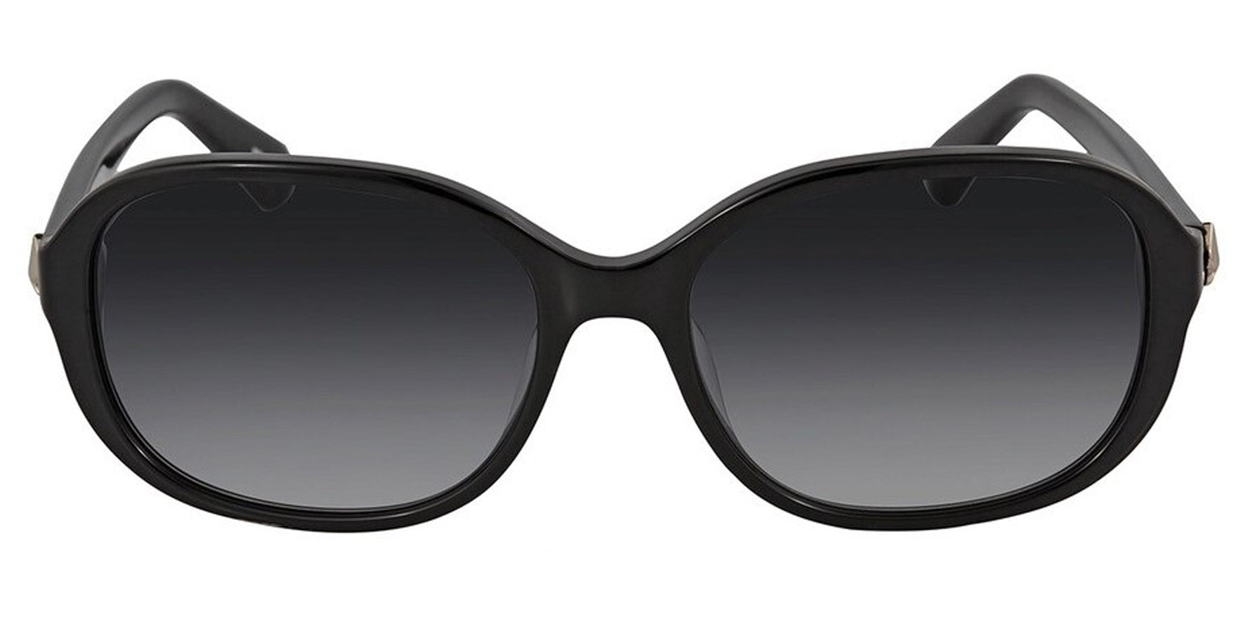 Kate Spade Izabella Black Stylized Oval w/ Gradient Lens - Eyedictive
