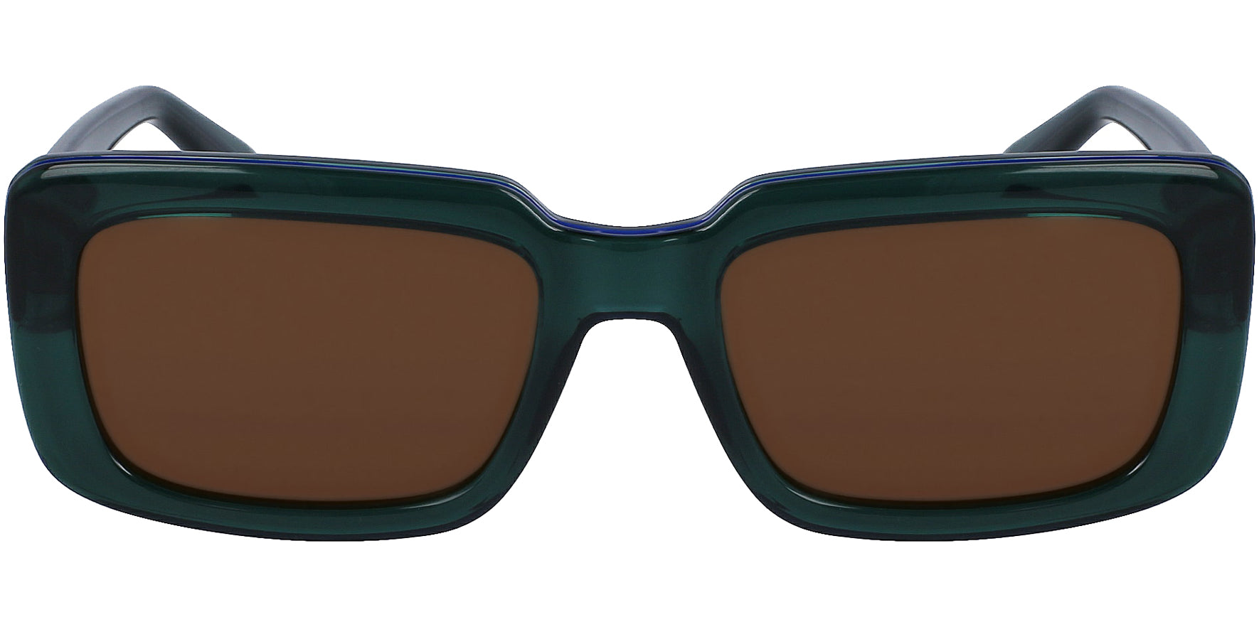 Karl Lagerfeld Chunky Semi-Translucent Rectangular - Eyedictive