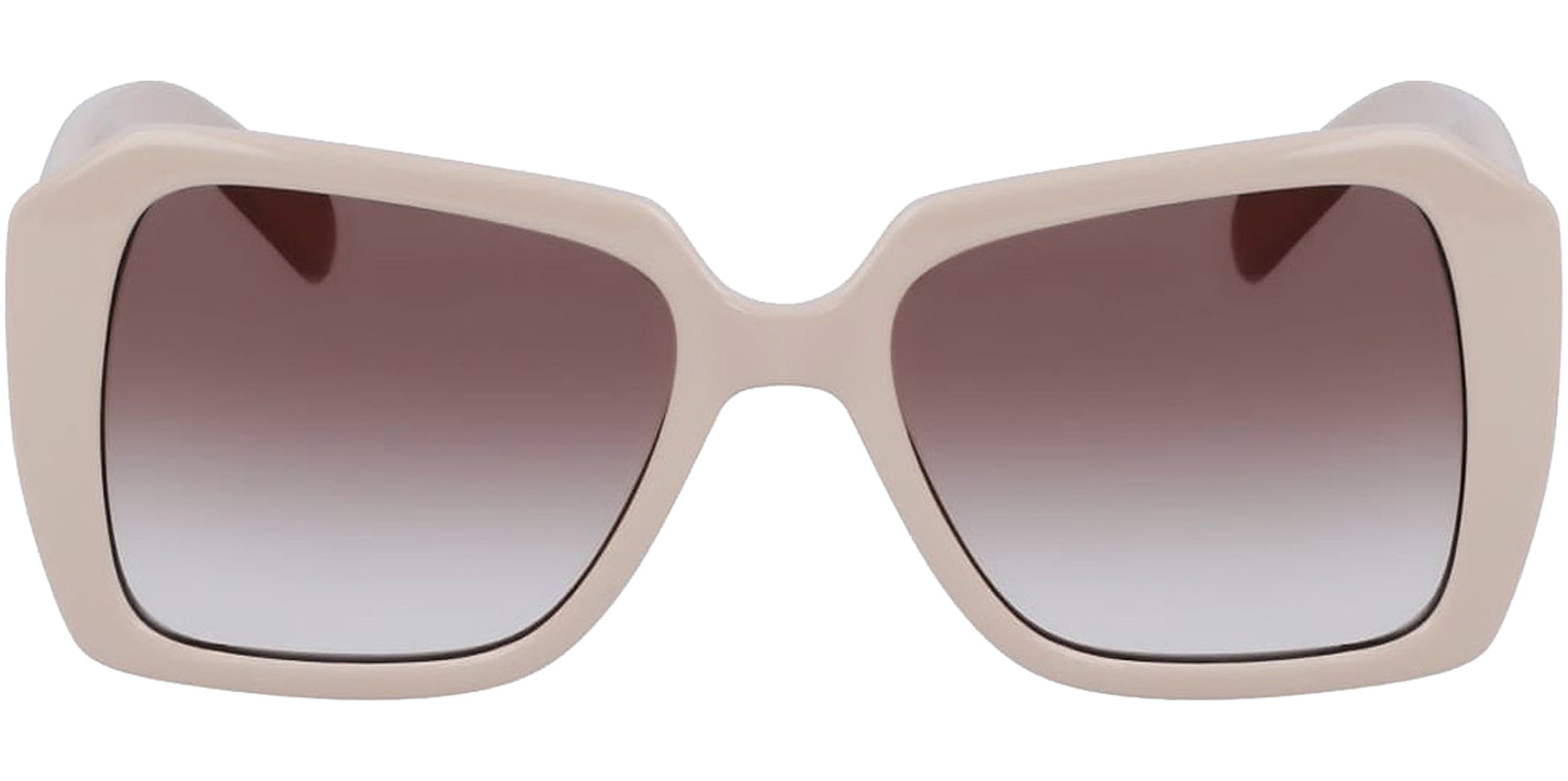 Karl Lagerfeld Oversized Square w/ Maxi Temples