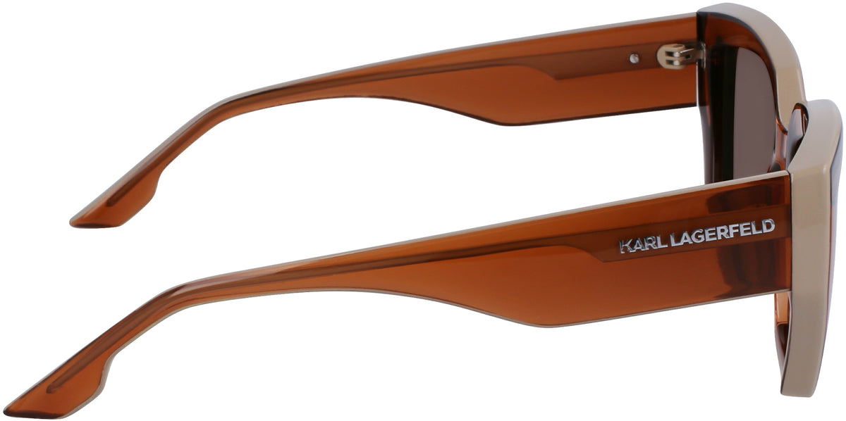 Karl Lagerfeld Geometric Square w/ 5-Barrel Steel Hinges