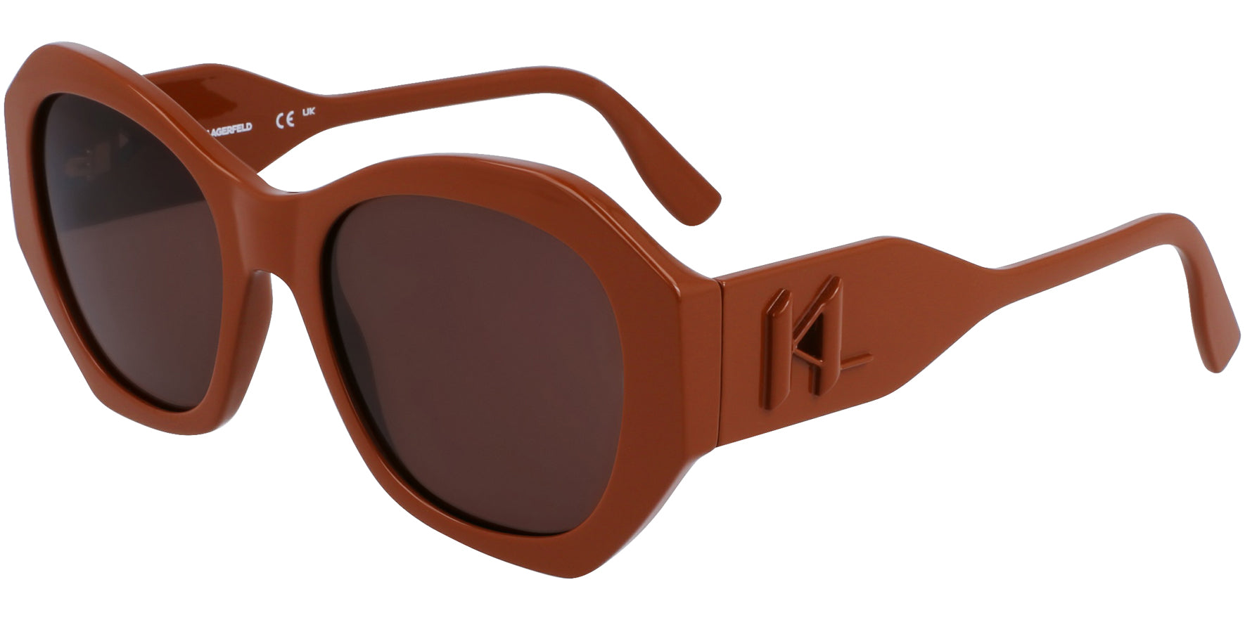Karl Lagerfeld Mod Geometric Round