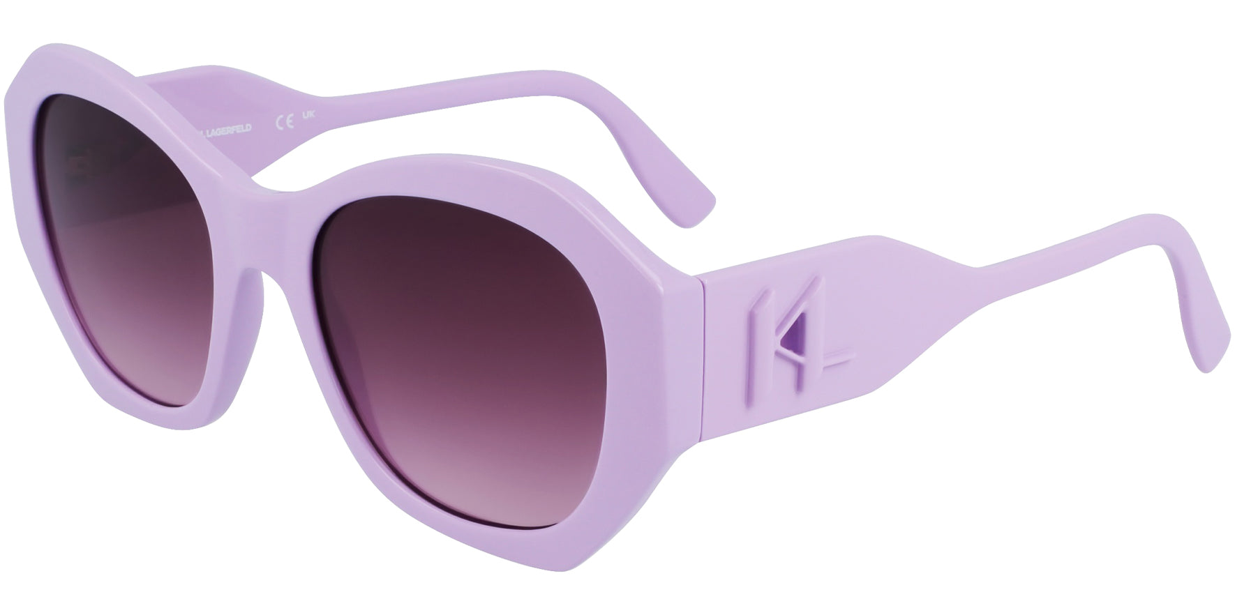 Karl Lagerfeld Mod Geometric Round