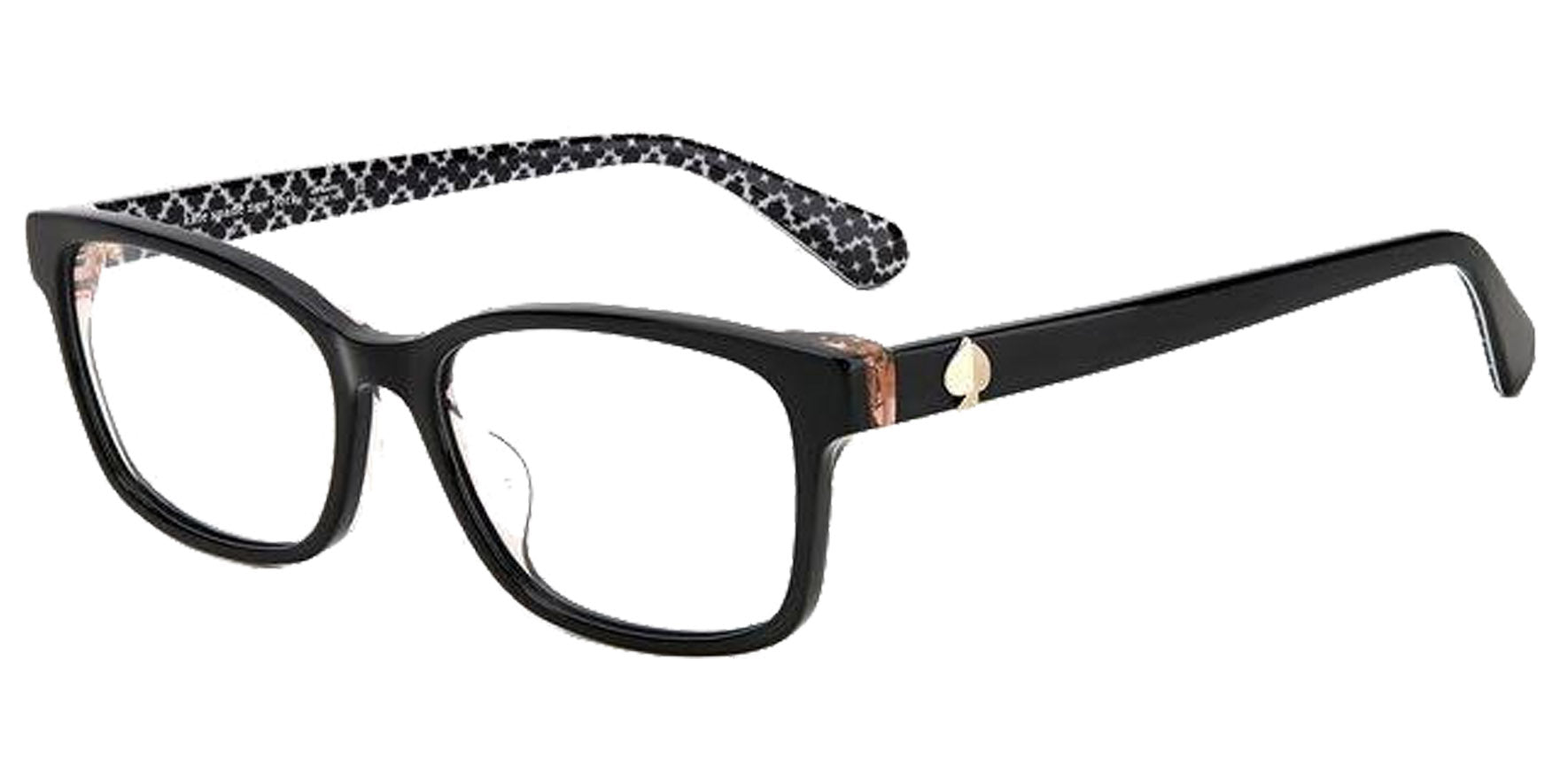 Kate Spade Kariane Soft Square Eyeglasses w/ Steel Hinges