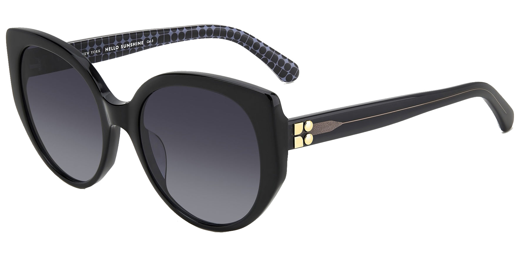 Kate Spade Seraphina Geometric Cat Eye w/ Gradient Lens