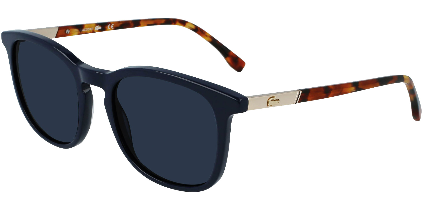 Lacoste Black Slim Soft Square